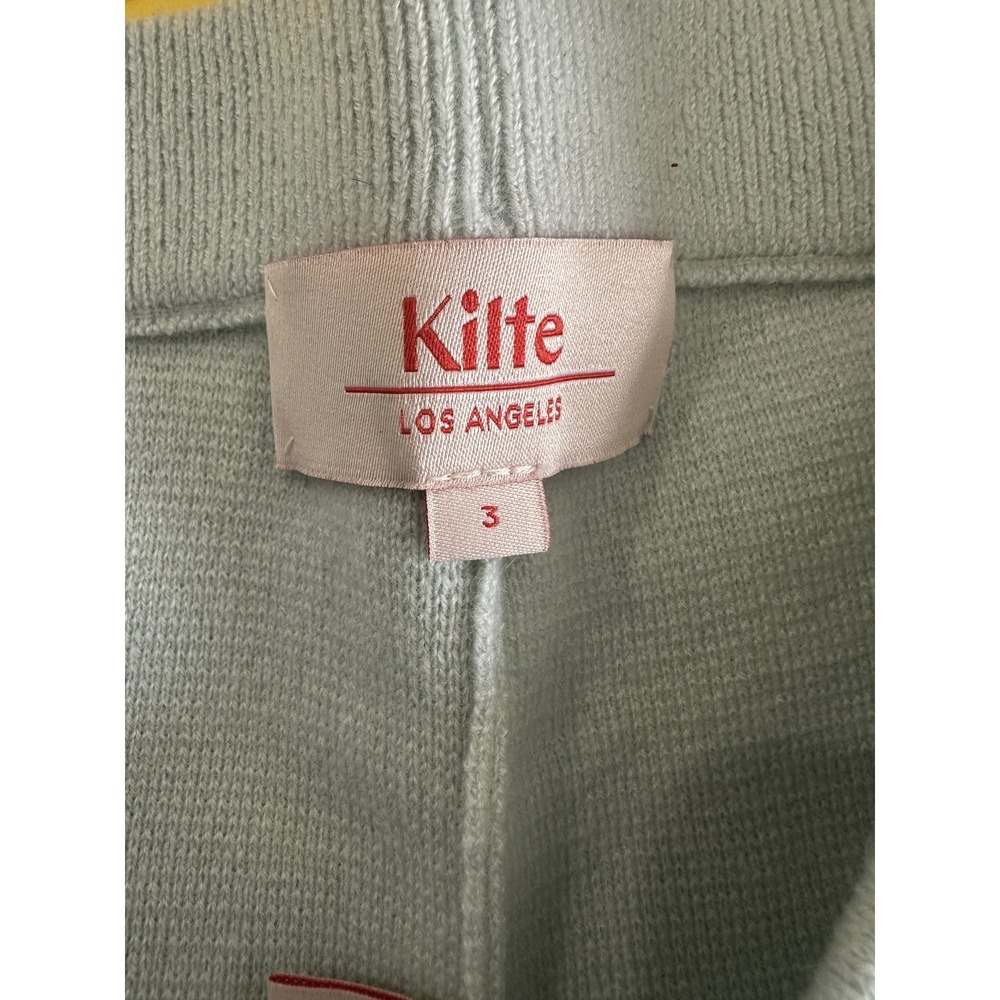 Kilte Collection Cashmere Set of Wide-Leg Pants & Short Sleeve Top Size 3 L/XL - Picture 16 of 16